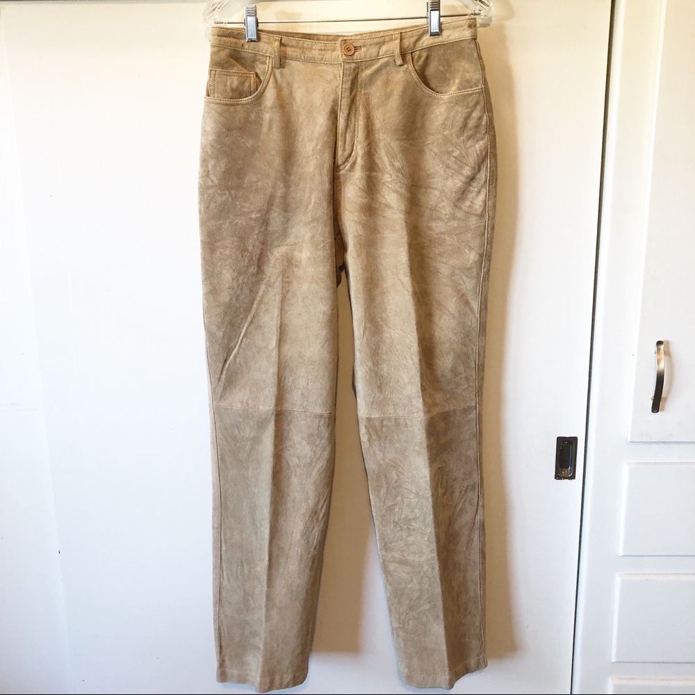 Brandon Thomas genuine leather pants size 10